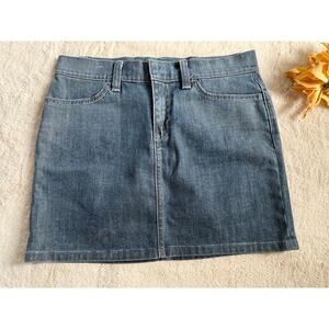 Gap Jeans Stretch Denim Skirt Size 4